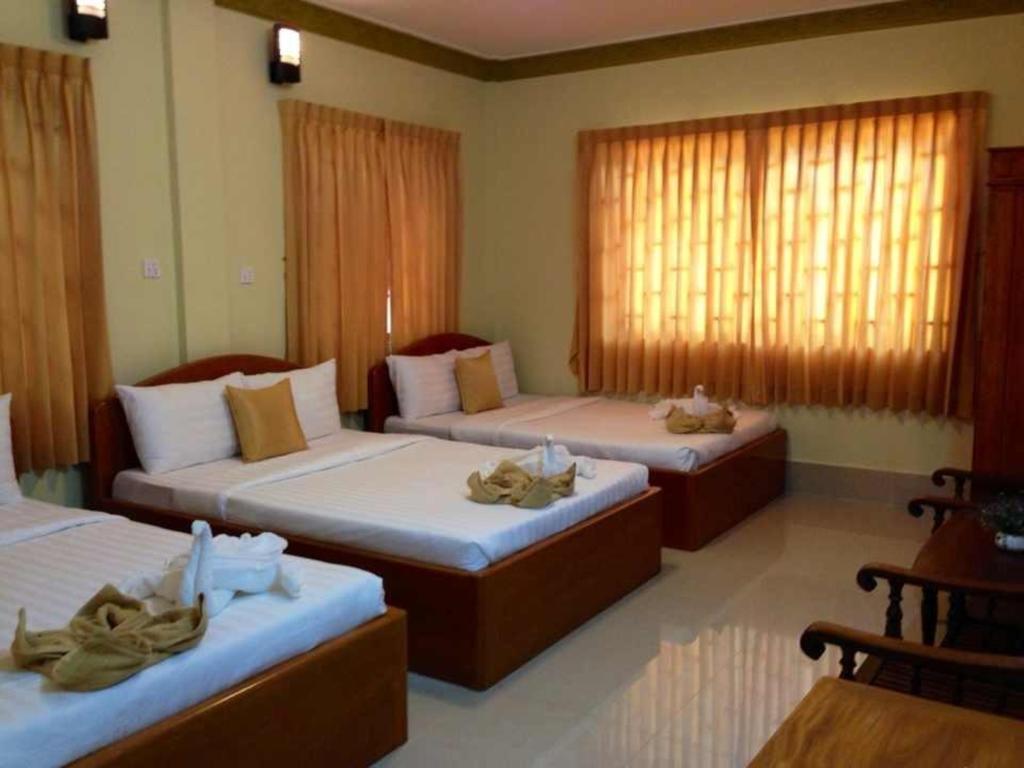 Apsara Guest House Kampot City Номер фото