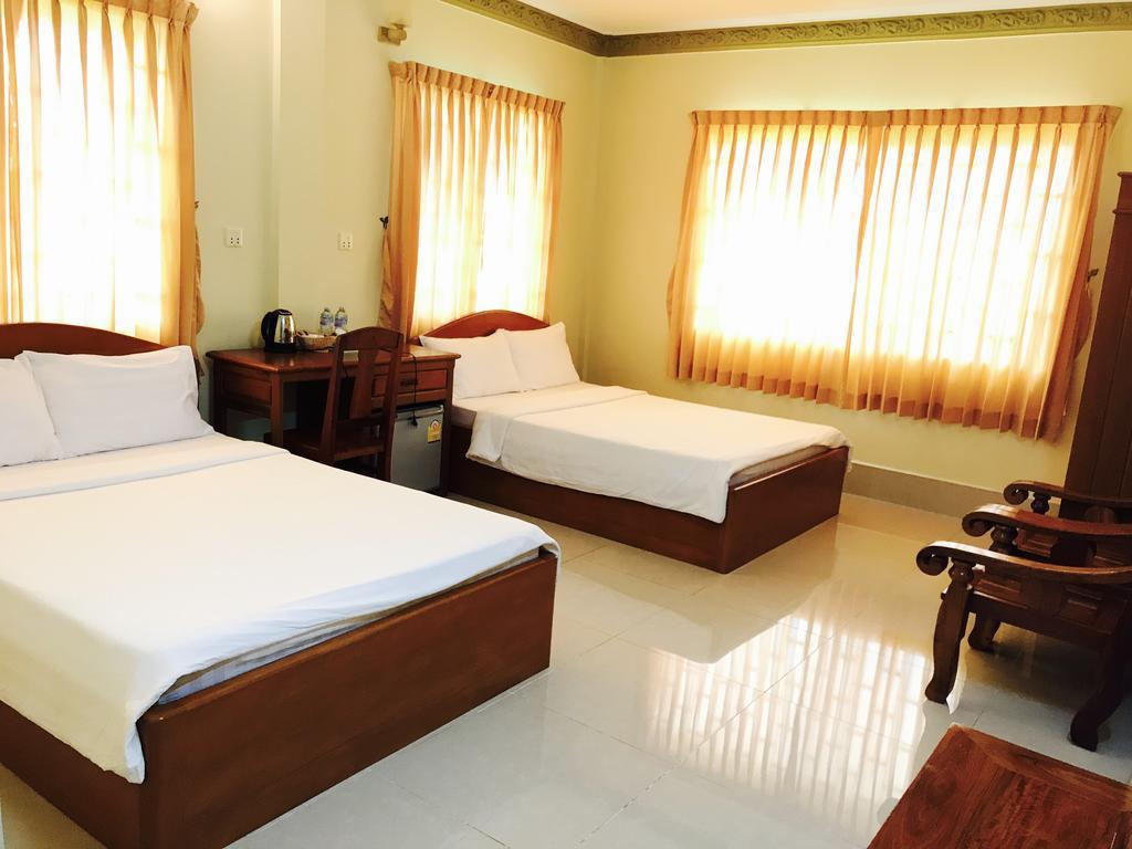 Apsara Guest House Kampot City Экстерьер фото